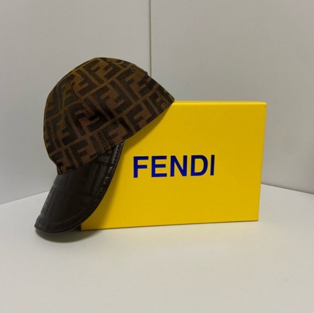 Fendi FF Monogram Baseball Cap - image 3